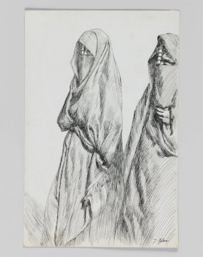 En vei på Oljeberget, illustrasjon fra Vår Herre Jesu Kristi liv av James Jacques Joseph Tissot