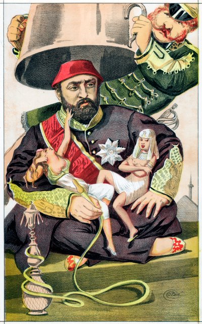 Abd-ul-Aziz, sultan av Tyrkia fra 1861, 1869 av James Jacques Joseph Tissot
