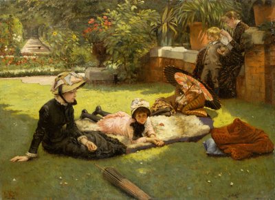 In Full Sunlight En plein soleil, ca. 1881. av James Jacques Joseph Tissot