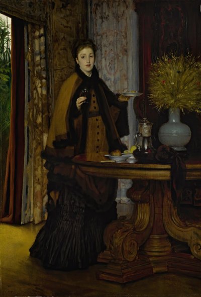 Le Goúter ettermiddagste, 1869. av James Jacques Joseph Tissot