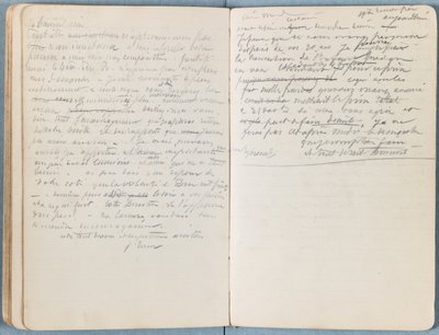 Sider fra et album med Sketches for The Life of Our Lord Jesus Christ, slutten av 1880-tallet (grafitt og vask på papir) av James Jacques Joseph Tissot
