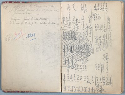 Sider fra et album med Sketches for The Life of Our Lord Jesus Christ, slutten av 1880-tallet (grafitt og vask på papir) av James Jacques Joseph Tissot
