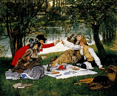 Part Square, 1870 av James Jacques Joseph Tissot