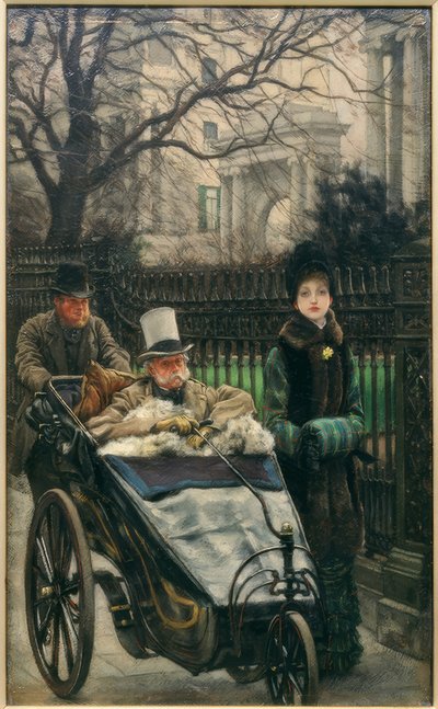 Rekonvalescent (Soldatens datter) av James Jacques Joseph Tissot