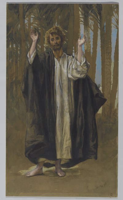 Saint Simon, illustrasjon fra The Life of Our Lord Jesus Christ (wc over grafitt på papir) av James Jacques Joseph Tissot