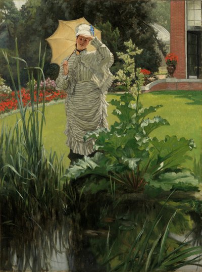 Vårmorgen, ca. 1875 av James Jacques Joseph Tissot