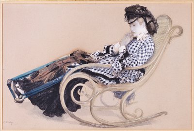 Studie for "Den siste kvelden" av James Jacques Joseph Tissot