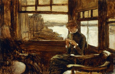 Study for the Prodigal Son in Modern Life: The Departure, ca. 1881 av James Jacques Joseph Tissot