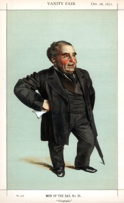 Telegrafer, 1871. av James Jacques Joseph Tissot