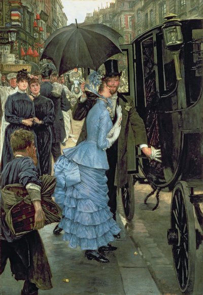 The Bridesmaid, ca. 1883-85 (olje på lerret) av James Jacques Joseph Tissot