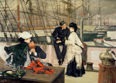 Kapteinen og styrmannen, 1873 av James Jacques Joseph Tissot
