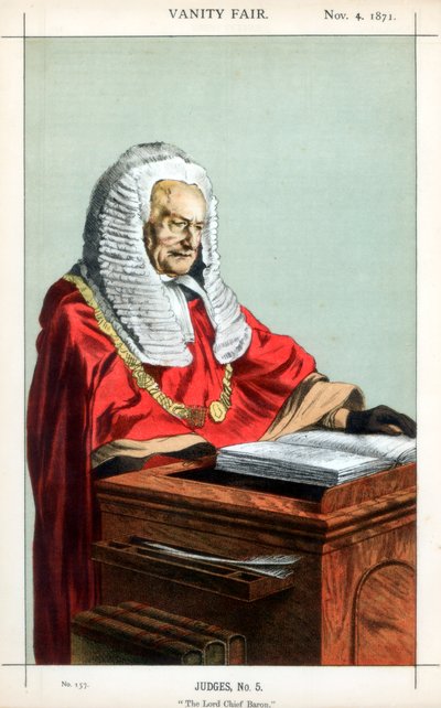 Lord Chief Baron, 1871. av James Jacques Joseph Tissot