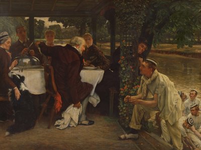 The Prodigal Son in Modern Life: The Fatted Calf, 1880 av James Jacques Joseph Tissot