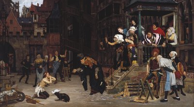 The Return of the Prodigal Son, 1862 av James Jacques Joseph Tissot