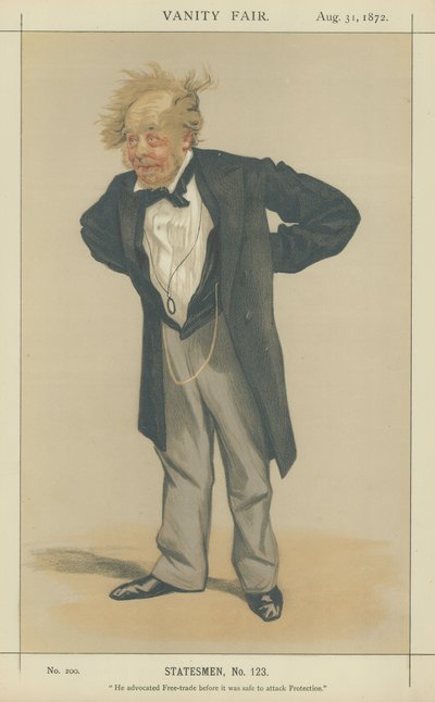 Høyre ærede Charles Pelham Villiers av James Jacques Joseph Tissot
