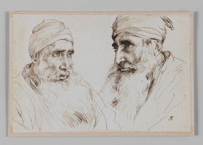 Jødetyper, Jerusalem, illustrasjon fra Vår Herre Jesu Kristi liv (blekk på papir) av James Jacques Joseph Tissot