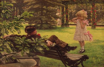 Onkel Fred, ca. 1879 (panel) av James Jacques Joseph Tissot