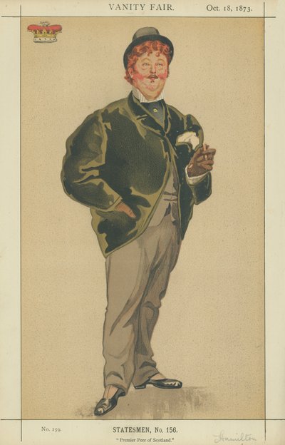 William Alexander Louis Stephen Hamilton-Douglas, hertug av Hamilton av James Jacques Joseph Tissot