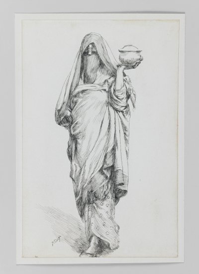Woman of Cairo, illustrasjon fra The Life of Our Lord Jesus Christ av James Jacques Joseph Tissot