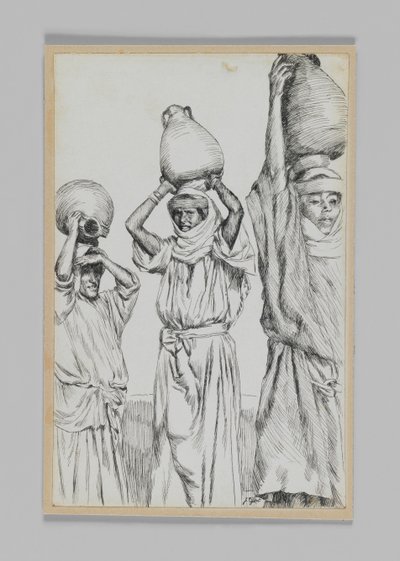 Kvinner i Galilea, illustrasjon fra Vår Herre Jesu Kristi liv av James Jacques Joseph Tissot