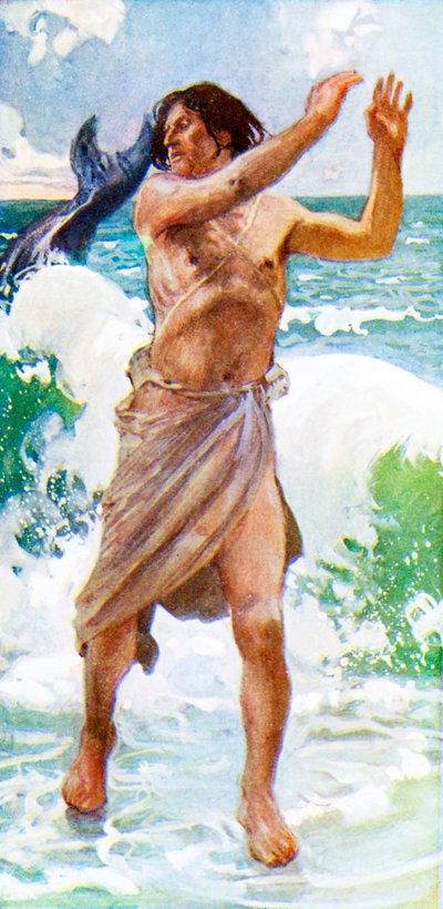 Jonah av J James Tissot - Bibelen av James Jacques Joseph after Tissot