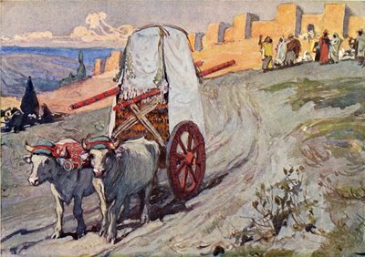 Arken sendt bort av J James Tissot - Bibelen av James Jacques Joseph after Tissot