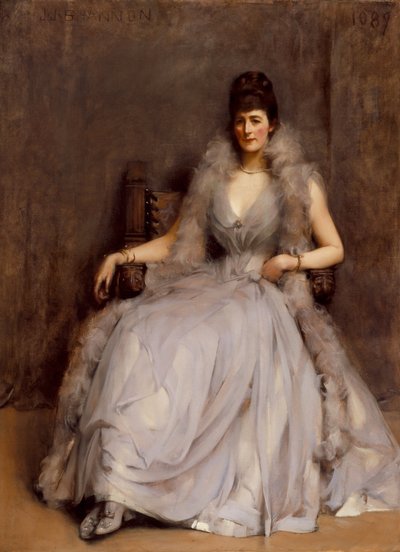 Portrett av Cecilia Tower, 1889 av James Jebusa Shannon