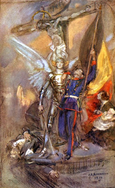 St Michael av Belgia av J.J. Shannon av James Jebusa Shannon