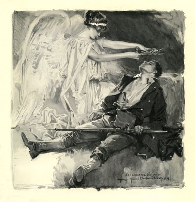 St Michael av Belgia av J.J. Shannon av James Jebusa Shannon