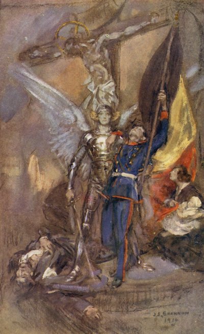 St Michael av Belgia av James Jebusa after Shannon