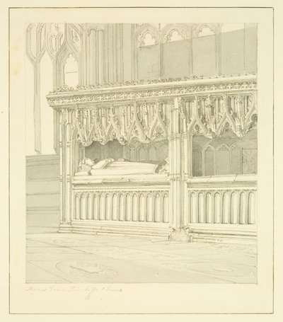 Monument til Sir Thomas Mede i St Mary Redcliffe av James Johnson