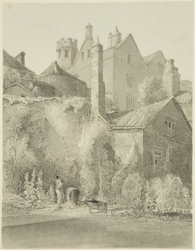 The White Lodge, sett fra Garden of the City School (Queen Elizabeth