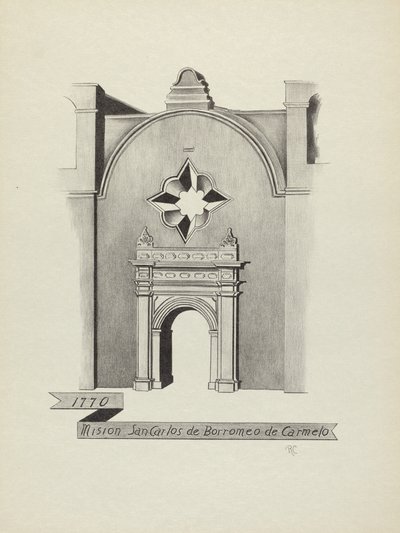 Mission San Carlos de Borromeo de Carmelo av James Jones