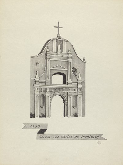 Mission St. Charles av Monterey av James Jones