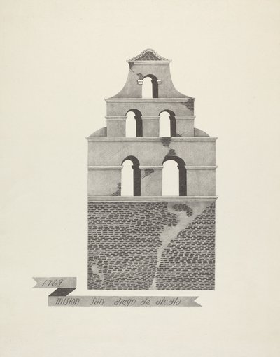 Mission San Diego de Alcala av James Jones