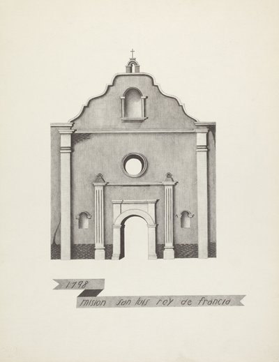 Mission San Luis Rey de Francia av James Jones