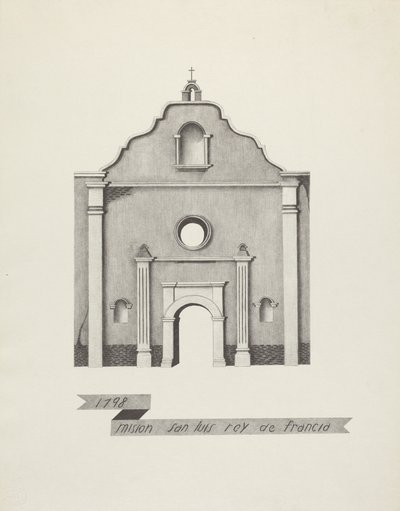 Mission San Luis Rey de Francia av James Jones