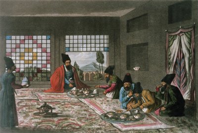 En persisk frokost fra `A Second Journey through Persia 1810-16