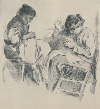 Spanske syersker, 1919 av James Kerr Lawson
