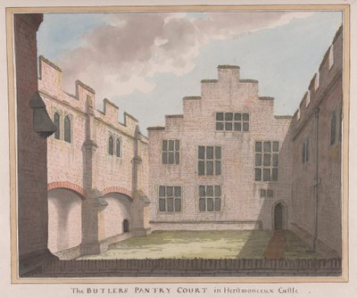 Herstmonceux Castle, East Sussex: The Butler's Pantry Court av James Lambert  of Lewes