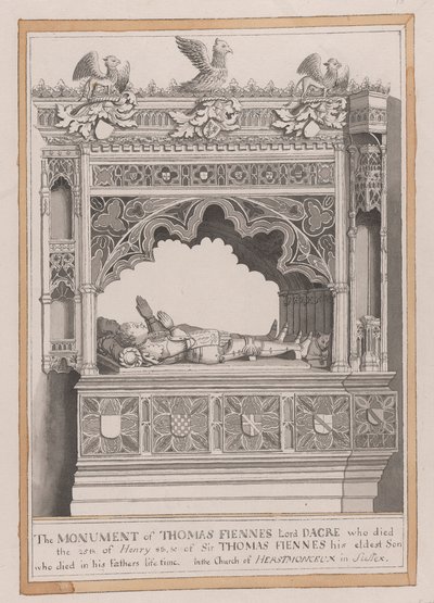 Monumentet til Thomas Fiennes av James Lambert  of Lewes