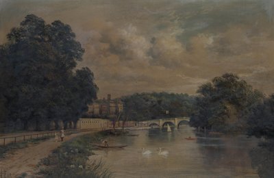 Richmond Bridge fra Cholmondeley Walk av James Lewis