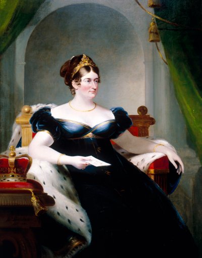 Caroline av Brunswick, konsort av George IV, 1820 av James Lonsdale