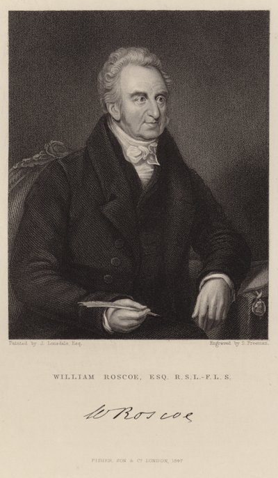 Portrett av William Roscoe av James Lonsdale