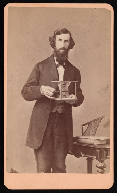 Portrett av Samuel Edward Warren 1831-1909, før 1877. av James M Capper
