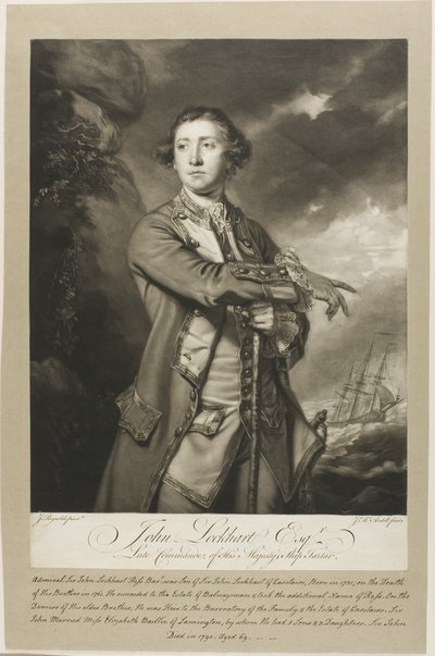 Portrett av John Lockhart, Esquire av James MacArdell