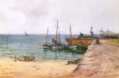 Morgen på Kingbarns, Fife (wc) av James MacMaster