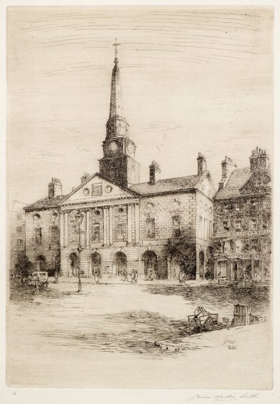 Det gamle byhuset, Dundee av James Mackie Smith