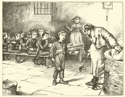 Oliver Twist ber om mer av James Mahoney
