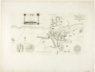 Korrekt undersøkelse av Dublin, slik det sto i år 1610 av James Malton